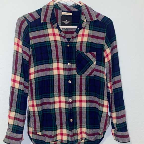 American Eagle Outfitters Tops - American Eagle - Boyfriend fit - Flannel